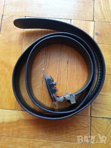 Мъжки колан черен, снимка 3 - Колани - 47306640