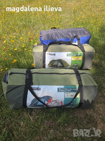 3 броя палатки