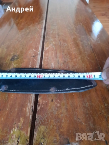 Стара кожена кания за нож #24, снимка 3 - Други ценни предмети - 53343281