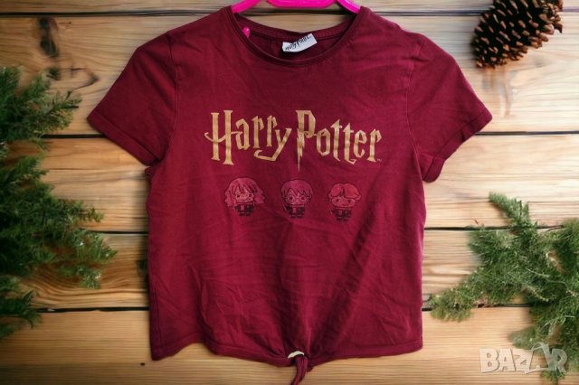 Harry Potter тениска с къс ръкав 152см, 11-12год за момиче, снимка 1 - Детски тениски и потници - 40510123