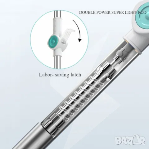 Иновативна кофа за моп с автоматична система за изстискване, снимка 4 - Мопове, кофи, четки и метли - 49766264