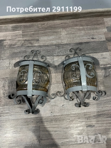 Аплик / ламппа за стена, 2 бр.