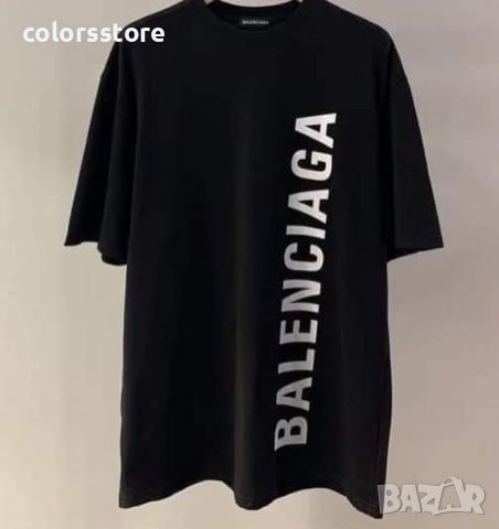 Черна тениска  Balenciaga  код Br146, снимка 2 - Тениски - 37008190