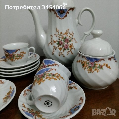 Сервиз за кафе - български порцелан. , снимка 4 - Други - 43560596