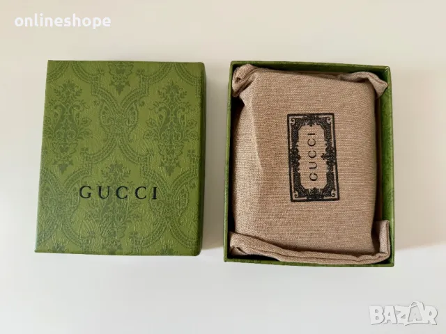 Портмоне GUCCI естествена кожа, снимка 6 - Портфейли, портмонета - 49842687