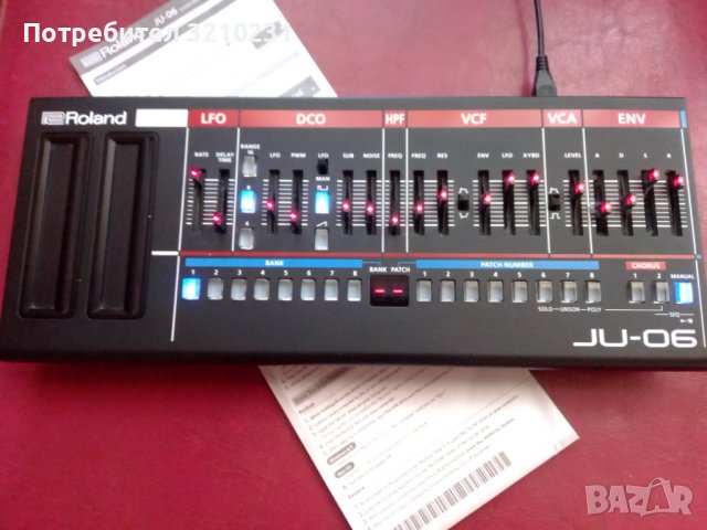 Roland  Juno 106 JU-06 sound modul, снимка 3 - Синтезатори - 43193385