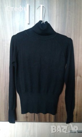Поло черно , снимка 2 - Блузи с дълъг ръкав и пуловери - 26990270