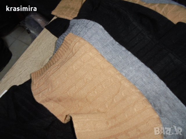 Блузки в пет цвята с размери S /М и Л /ХЛ , снимка 6 - Блузи с дълъг ръкав и пуловери - 35163290