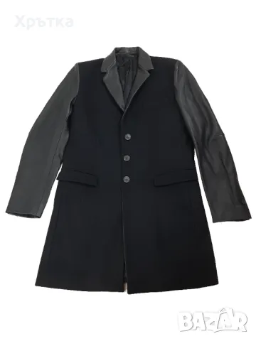 Versace x H&M - Оригинално мъжко палто размер 46 / S, снимка 5 - Палта - 47777331