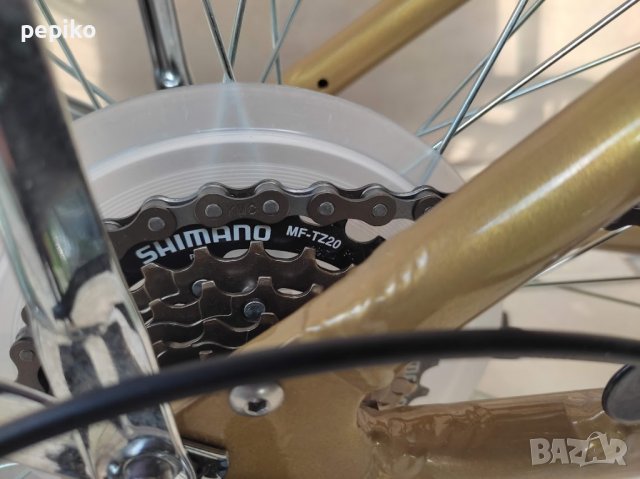 Продавам колела внос от Германия  алуминиев велосипед CRUISER CHRISSON SANDO 26 цола, снимка 5 - Велосипеди - 37668086