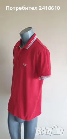 Hugo Boss Paddy Pique Cotton Modern Fit Mens Size XL ОРИГИНАЛНА Тениска!, снимка 7 - Тениски - 47258956