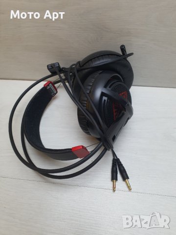  Геймърски слушалки Omen Headset Hp SteelSeries, снимка 2 - Слушалки и портативни колонки - 39229336