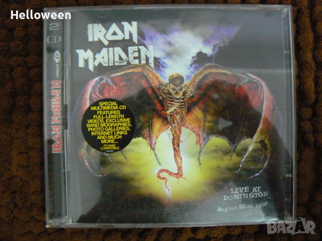 IRON MAIDEN оригинални CD, снимка 4 - CD дискове - 44114057