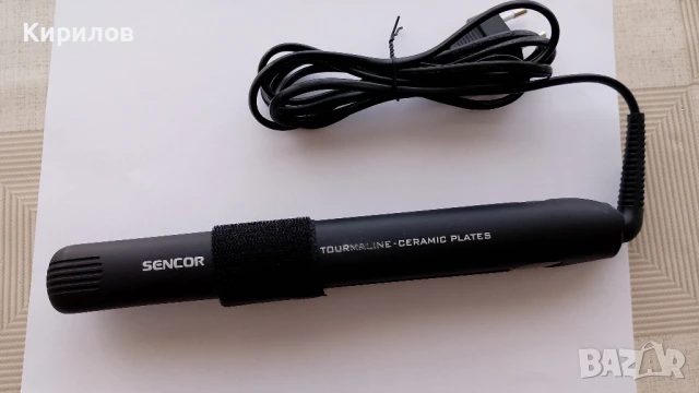 Преса за изправяне на коса SENCOR с керамични плочи, снимка 3 - Фризьорски принадлежности - 51233445