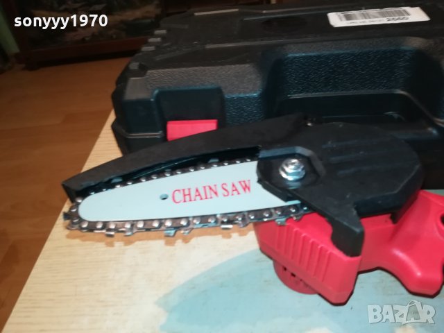 РЕЗАЧКА ЗА КЛОНИ 2 БАТЕРИИ И 2 ВЕРИГИ 2510211551, снимка 4 - Други инструменти - 34578497