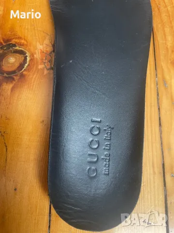 Gucci кожени кецове 41, снимка 8 - Кецове - 49596600