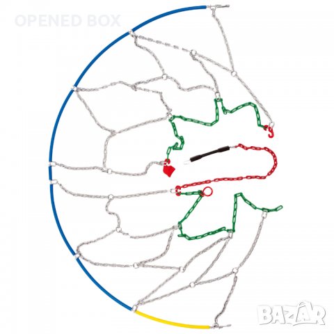 Вериги за сняг HUSKY CLASSIC 9 мм HUSAD20, снимка 5 - Аксесоари и консумативи - 39480892