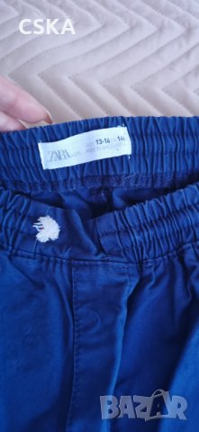 Панталон за момче тъмно син ZARA  , снимка 3 - Детски панталони и дънки - 37527714