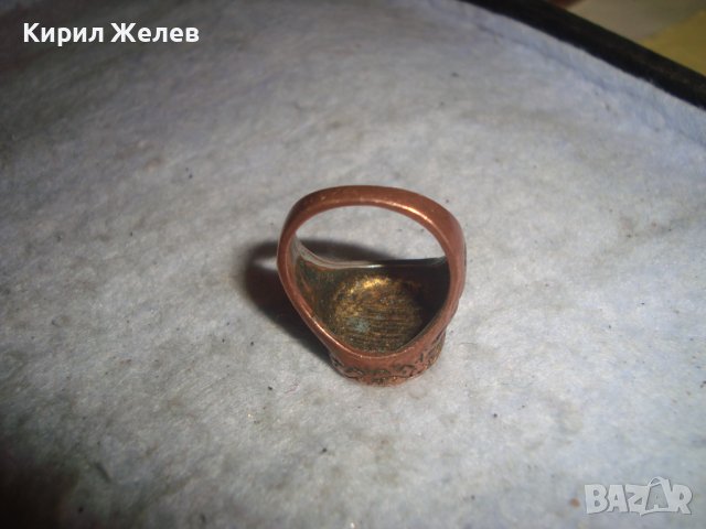СТАР КРАСИВ ФЕШЪН АРТ ПРЪСТЕН ОРНАМЕНТИРАН СТИЛНО 27554, снимка 7 - Пръстени - 36771059