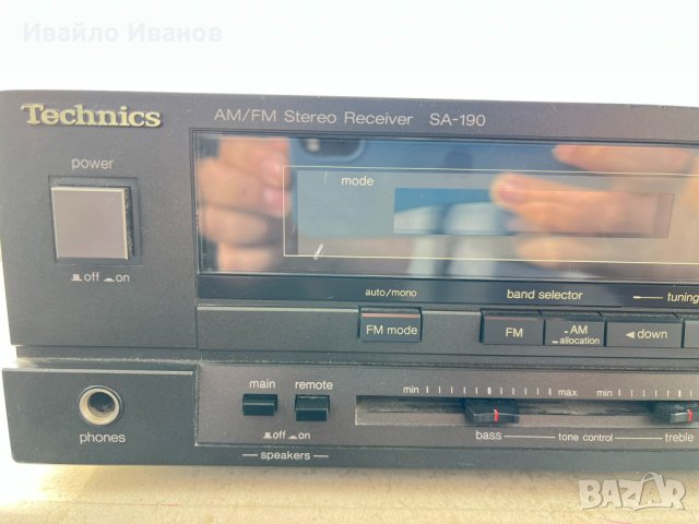 Technics SA-190 Ресийвър, снимка 2 - Ресийвъри, усилватели, смесителни пултове - 43920895