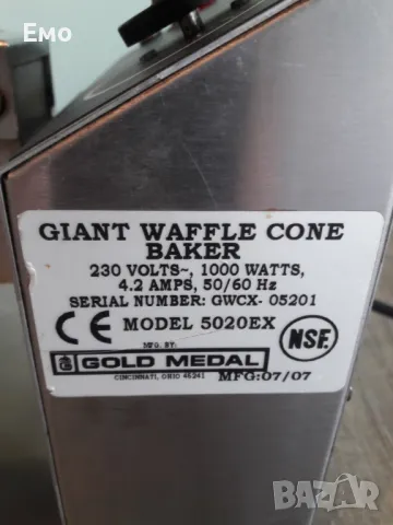 Професионален Гофретник, снимка 6 - Обзавеждане на кухня - 50113871