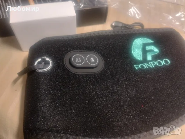 менструален топлинен колан с 3 температури и вибрации, USB акумулаторна нагревателна, снимка 2 - Масажори - 47525106