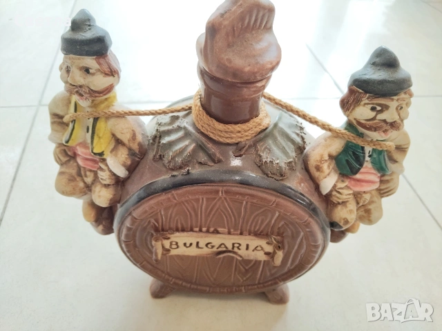 Керамична бъклица, снимка 2 - Антикварни и старинни предмети - 53463290