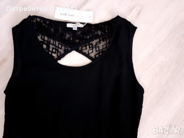 Нова ефирна черна рокля , снимка 3 - Рокли - 32248741