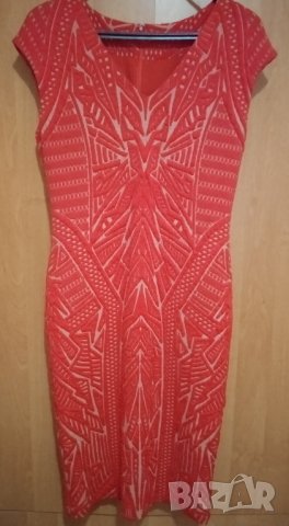 Официална червена рокля , снимка 1