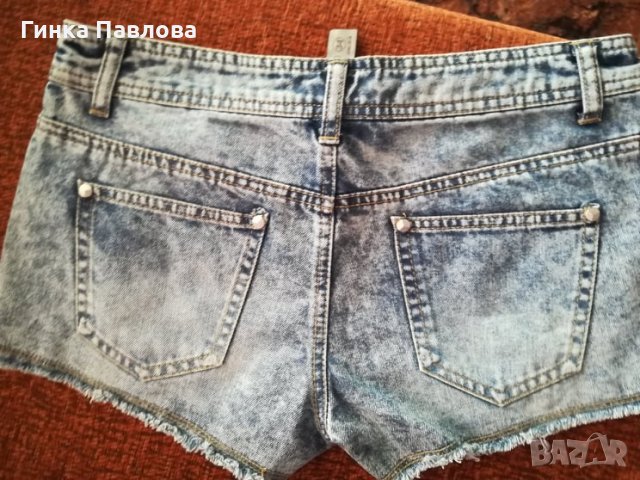 Boohoo -№ 38-дамски къси панталонки-накъсани, снимка 7 - Къси панталони и бермуди - 32846870