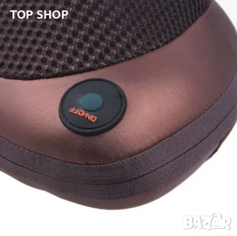 МАСАЖНА ВЪЗГЛАВНИЦА МАСАЖОР, МАГНИТНА 4 ТОЧКОВА, снимка 5 - Масажори - 48831485