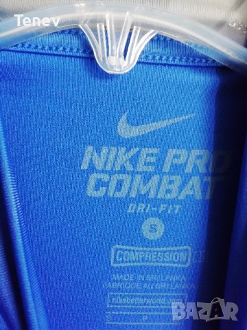 Nike Pro Combat Compression Dry-Fit оригинална мъжка тениска фланелка, снимка 7 - Тениски - 38088219