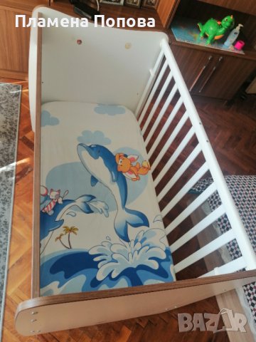 Бебешко креватче Lorelli +Подарък обиколка и матрак, снимка 6 - Бебешки легла и матраци - 38318260