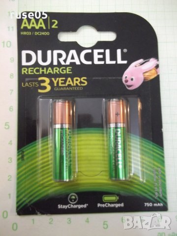 Батерии "DURACELL - HR03/DC2400" акумулаторни комплект нови, снимка 1 - Други стоки за дома - 28947140