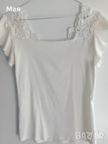 Ефектен, дамски блейзър  и блузка, снимка 5 - Сака - 47320683