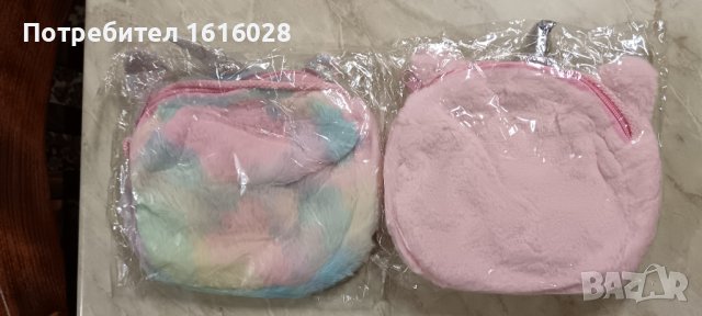 Детски пухкави чантички Еднорози., снимка 5 - Раници - 43610352