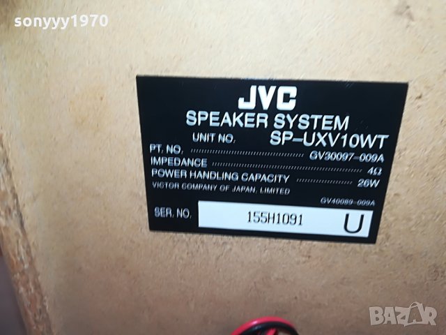 JVC-2БР ТОНКОЛОНИ-ВНОС GERMANY-23Х21Х14СМ, снимка 18 - Тонколони - 28344239