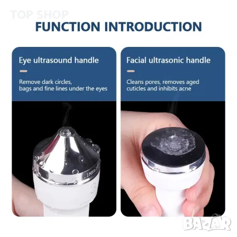 Ултразвукова машина за грижа лице и тяло  RU 628 Supersonic, снимка 5 - Козметика за лице - 48505029