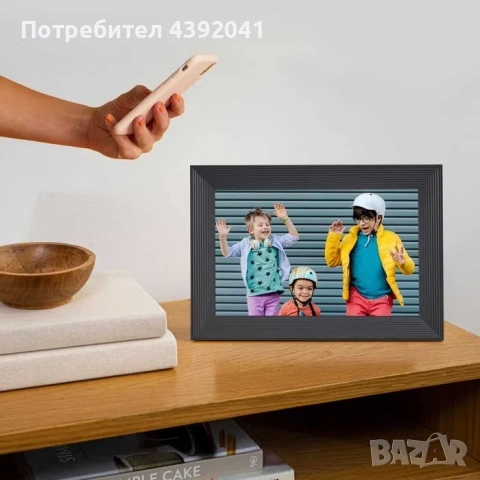 Нова Дигитална Фоторамка Aura 10", с Wi-Fi & Неограничени Снимки/Видео, снимка 2 - Друга електроника - 53072806