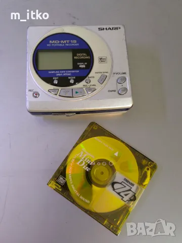 Sharp MD-MT15 мини диск плейър, снимка 6 - Грамофони - 49004168