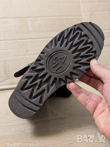 Ботуши / боти на платформа ASH Topo Suede Shearling Cuff Yes номер 37 ,5, снимка 3 - Дамски боти - 53329885