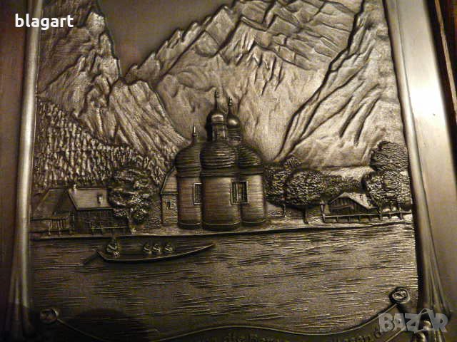  картина-барелеф -Германия, снимка 3 - Антикварни и старинни предмети - 32290694