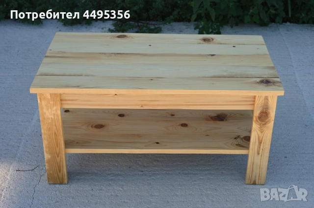 Холна маса масивно дърво, снимка 2 - Маси - 51608943