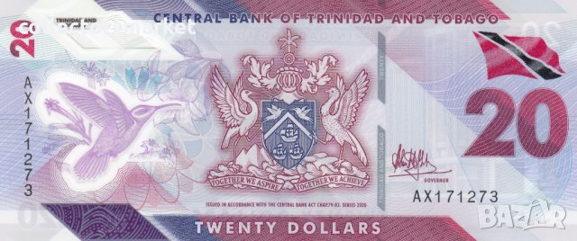 20 долара 2020, Тринидад и Тобаго