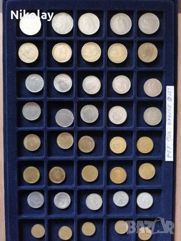 МОНЕТИ, LOT по 40 бр, ИСПАНИЯ, ПОЛША, БЕЛГИЯ, снимка 4 - Нумизматика и бонистика - 28553713