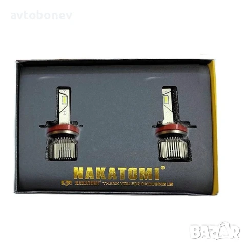 LED система NAKATOMI M5 - HB4(9006) - 12-24V/65W-Canbus, комплект/2 бр./, снимка 3 - Аксесоари и консумативи - 51179556