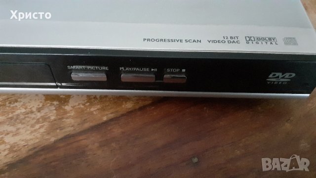 Филипс Philips DVD PLAYER DVP 5140 12 BIT, работещ, с оригиналното дистанционно, снимка 4 - Плейъри, домашно кино, прожектори - 43533807