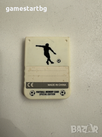 PS1 Football memory card special edition