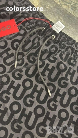 Мъжки черни шорти Hugo/IM144s, снимка 3 - Бански - 50913953