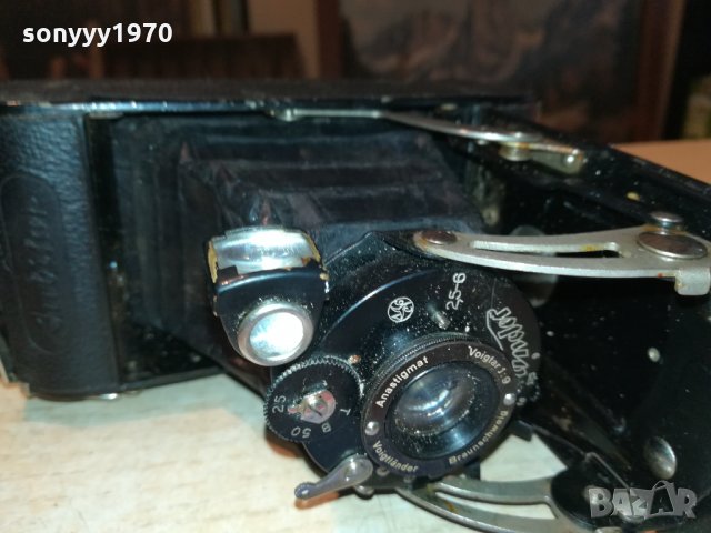 РЕТРО ФОТО-ВНОС ГЕРМАНИЯ 0111211937, снимка 2 - Фотоапарати - 34660084